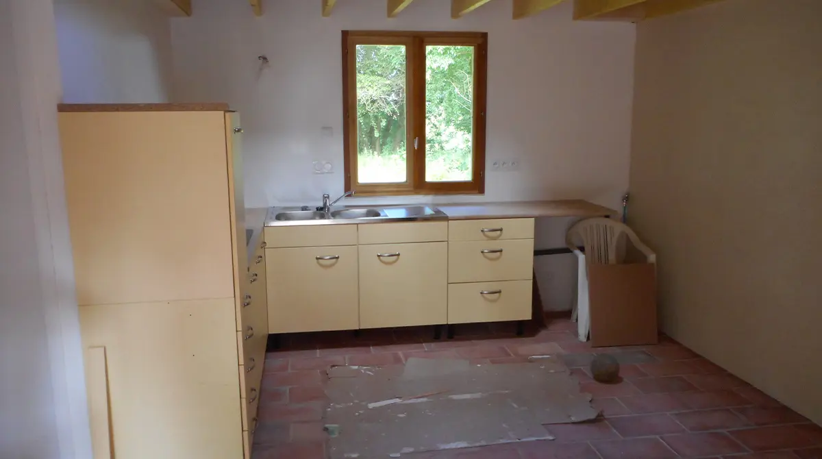 Rénovation intérieure d'une maison à Lezaff