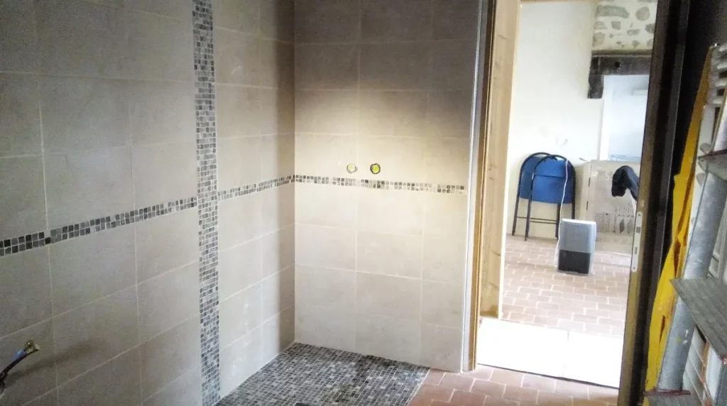 Rénovation intérieure : création d'une salle de bain