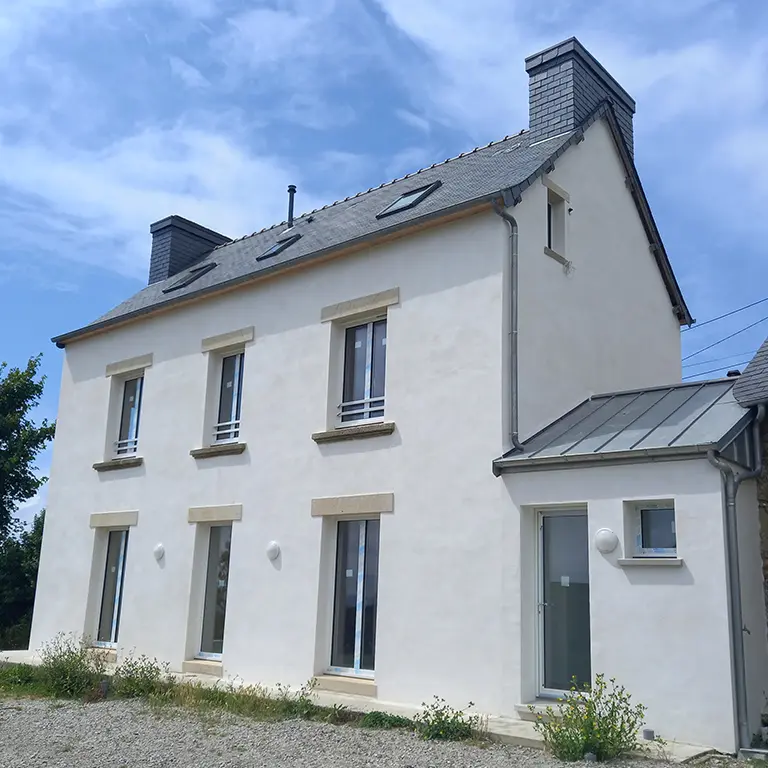 Rénovation écologique complète d'une maison à Telgruc-sur-mer