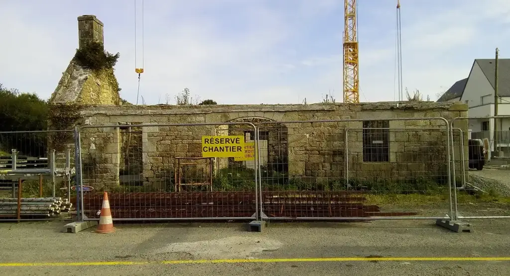 Ecorénovation du penty de la mairie d'ergué-Gaberic- Avant